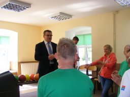 Integracja poprzez sport.